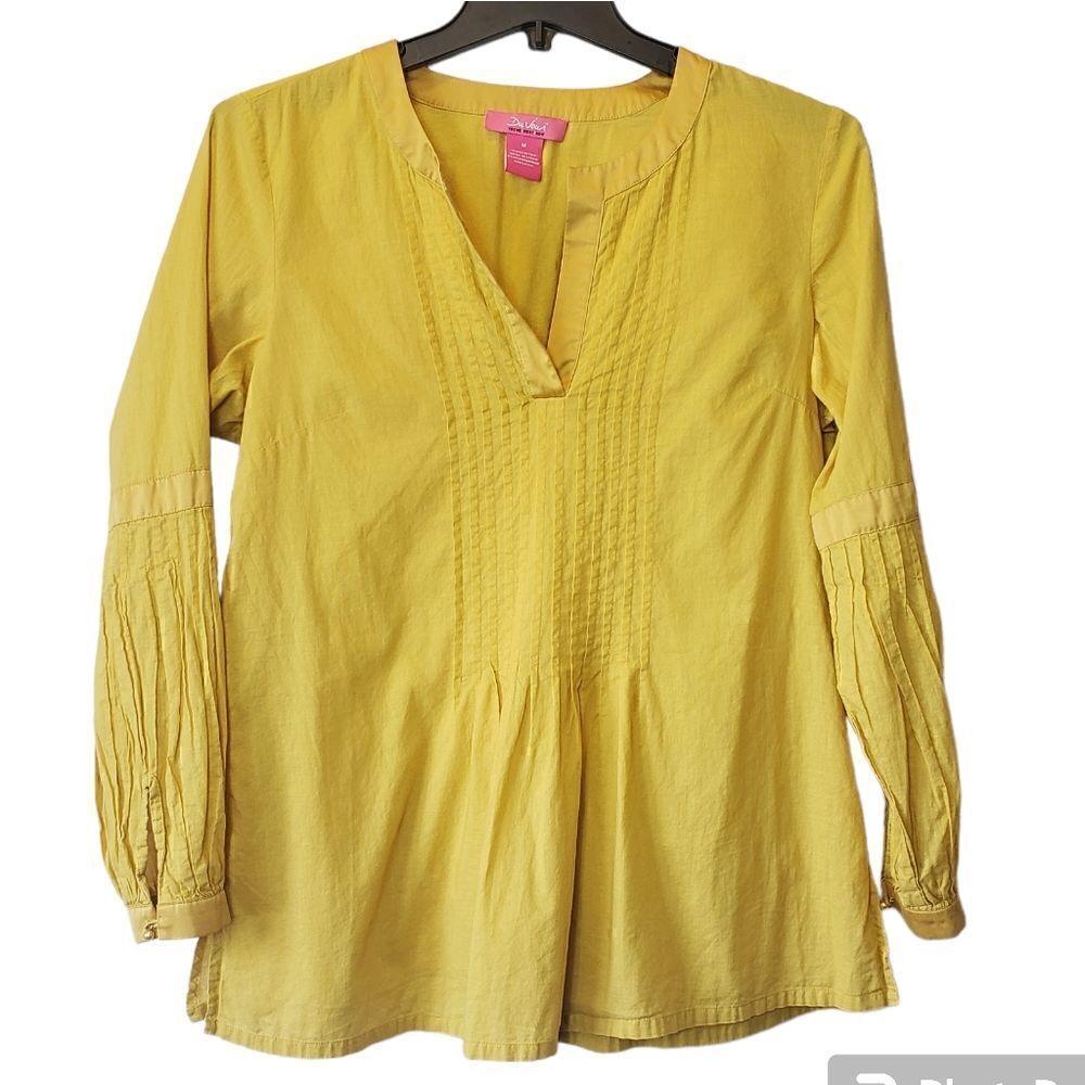 DU JOUR TREND RIGHT NOW Boho Peasant Top Medium